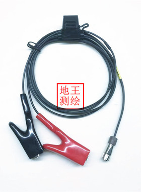 索佳拓普康全站仪外接电源电池电瓶夹子线ES OS GPT电源线EDC213