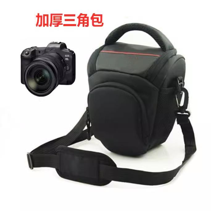 佳能单反相机包EOS R RP R6 R6二代 R7 R10 90D 850D 4000D三角包