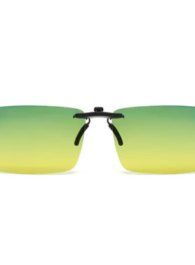 夹片夜视镜驾驶远光灯偏光墨镜太阳镜防紫外线日夜两开车防