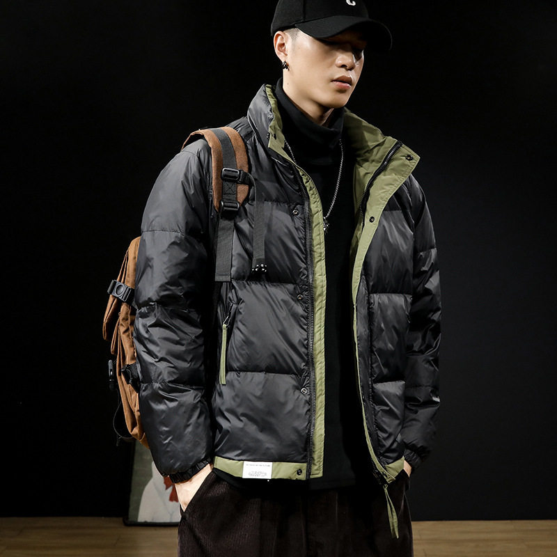 冬季短款羽绒服男2025新款潮牌男款外套冬款加厚男士棉服潮