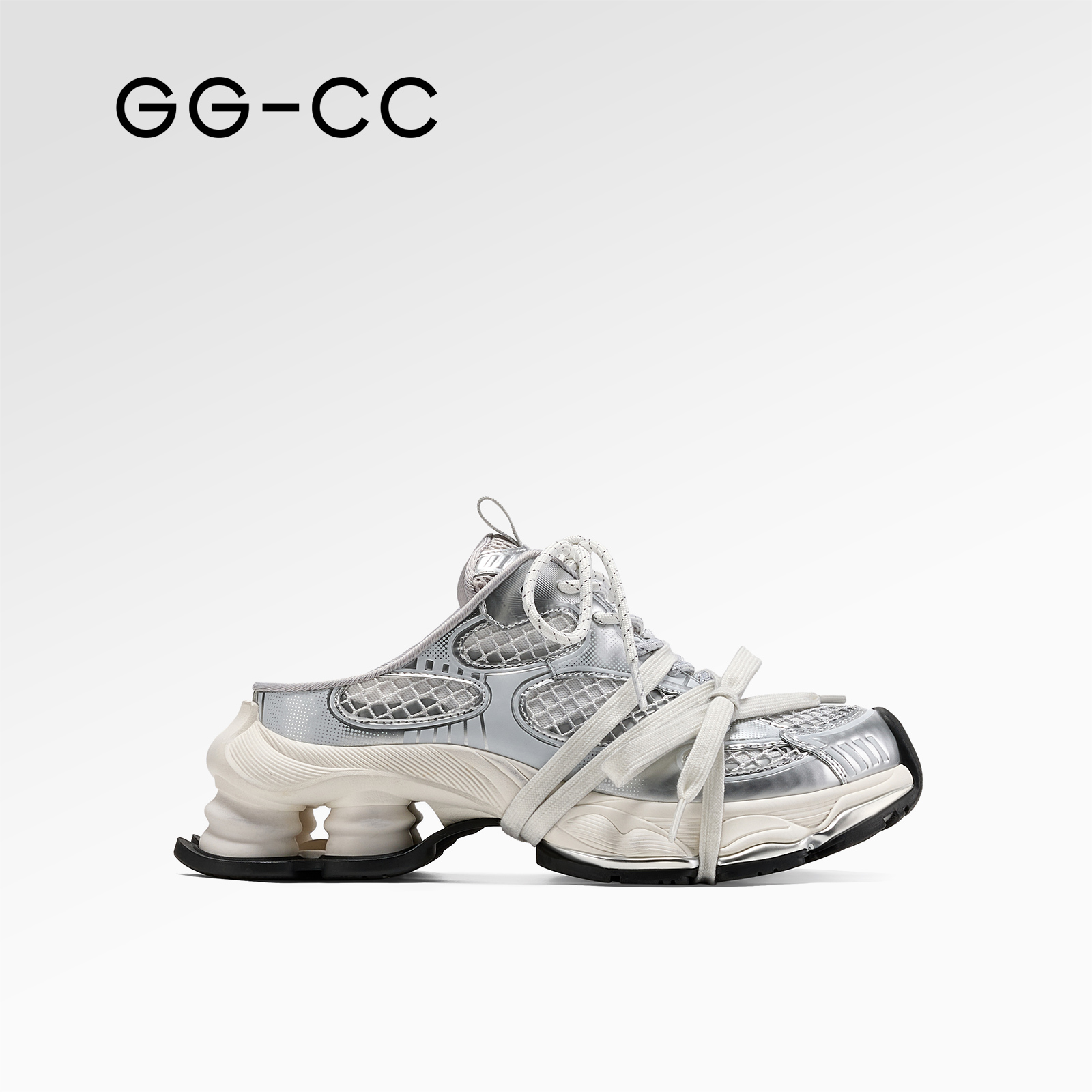 GGCC时尚潮流半拖老爹鞋