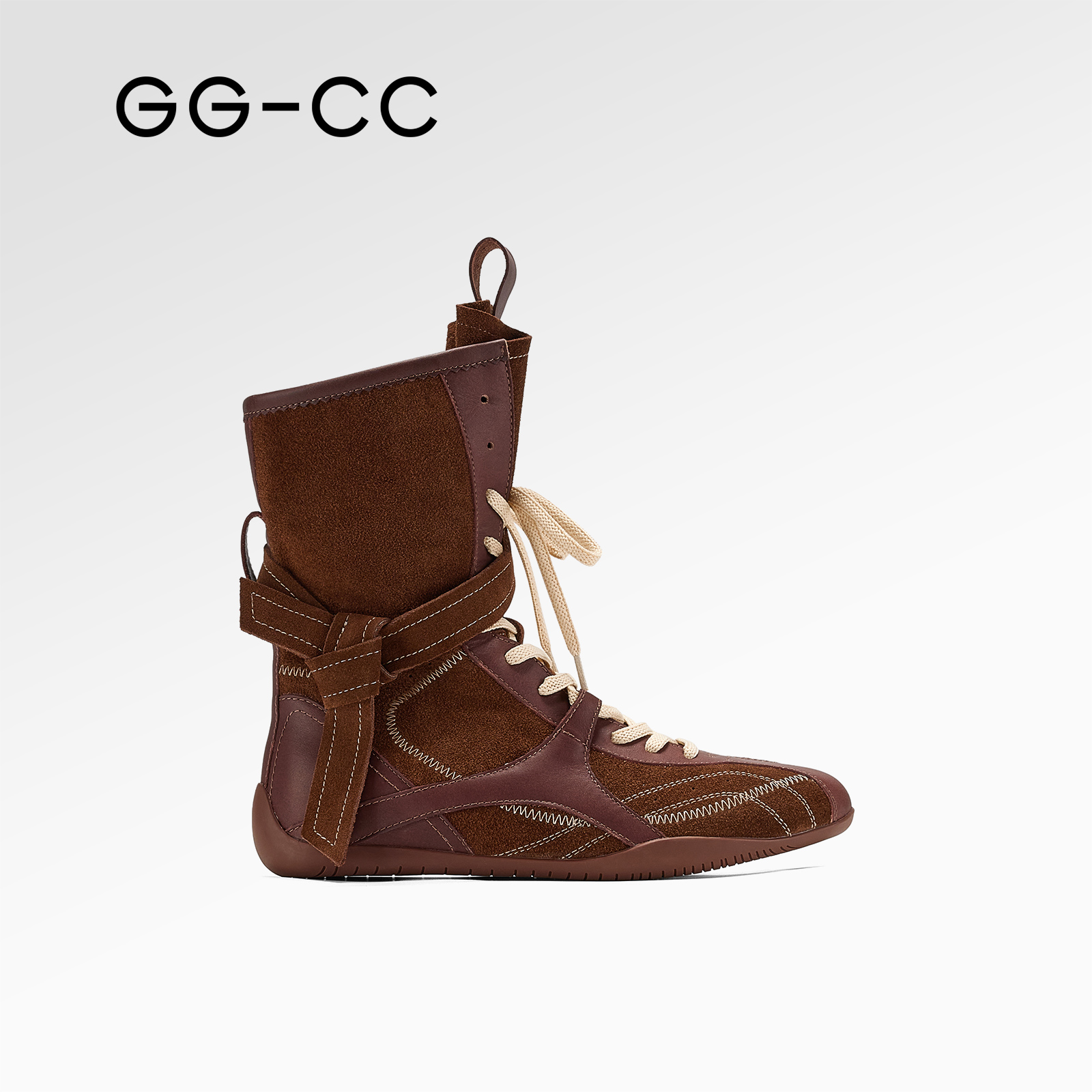 GGCC复古拳击靴短靴百搭个性