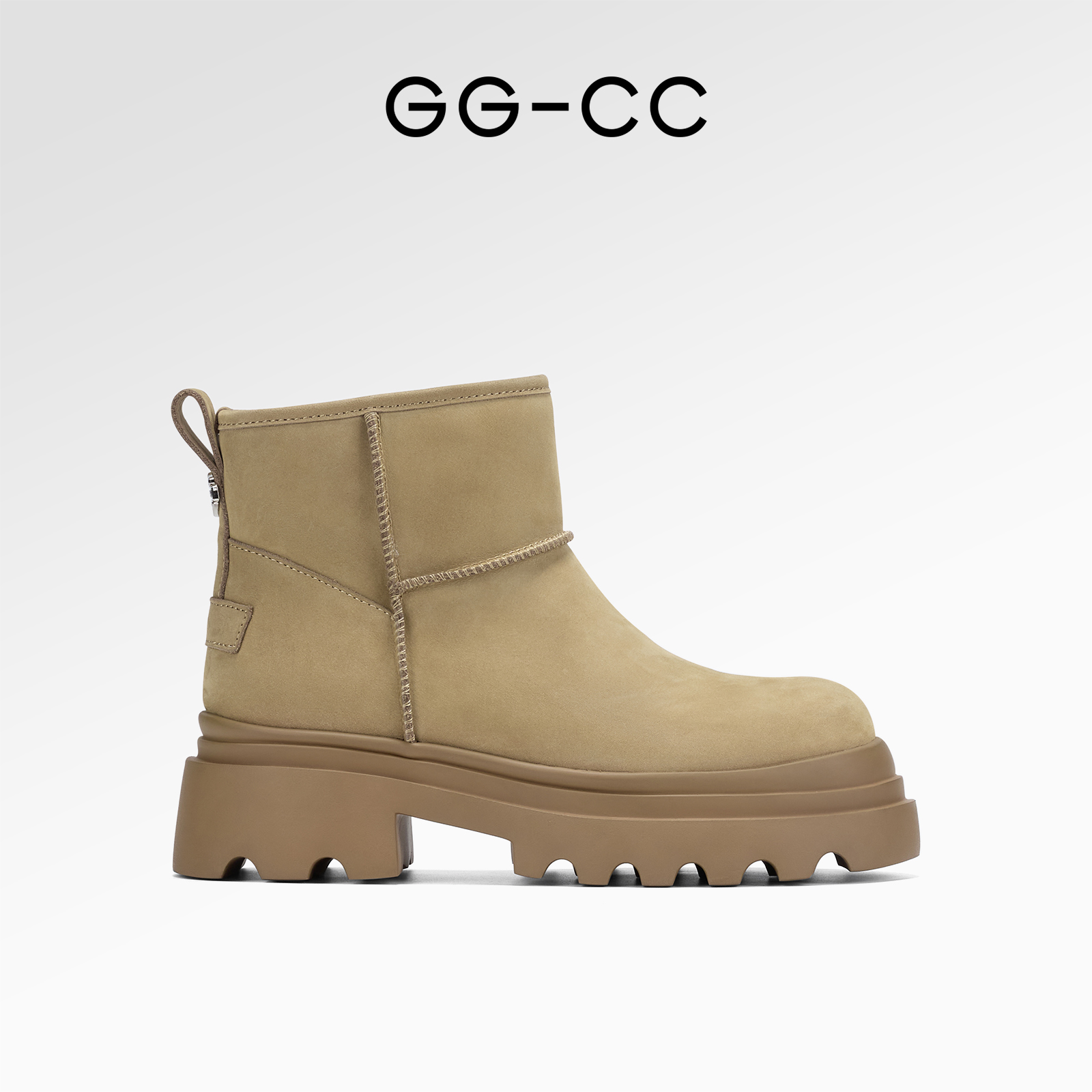 GGCC时尚潮流厚底雪地靴