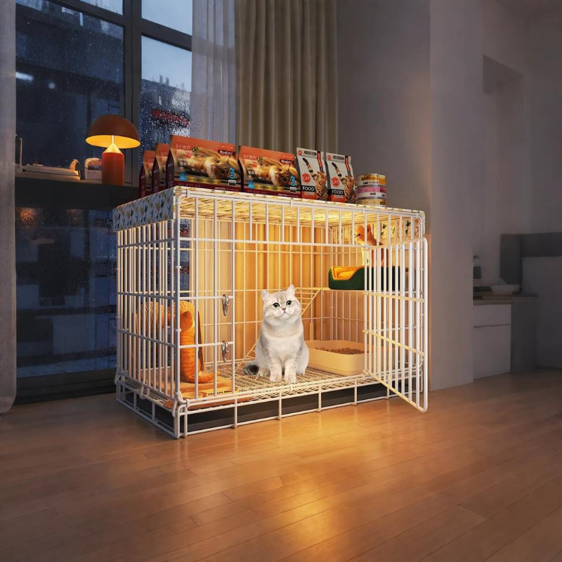 猫笼子家用室内带厕所大号自由空间加密折叠猫窝猫别墅幼猫宠物笼