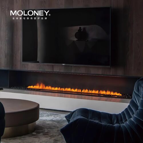 客厅雾化壁炉moloney/莫洛尼