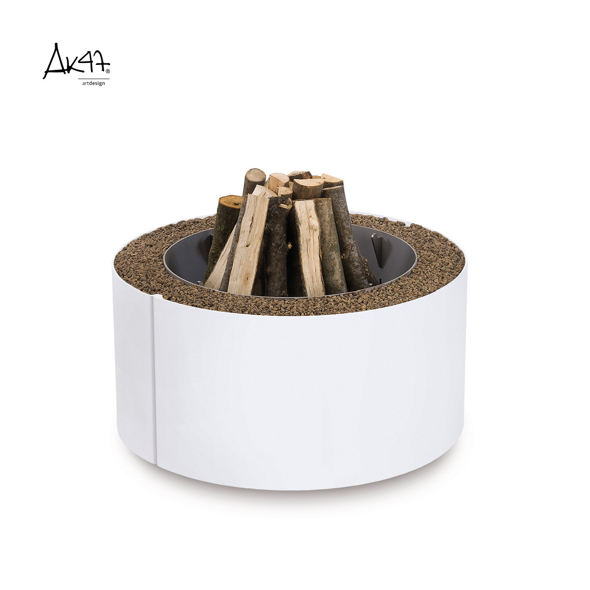 意大利AK47 Mangiafuoco定制户外庭院酒店别墅取暖聚会燃木壁炉