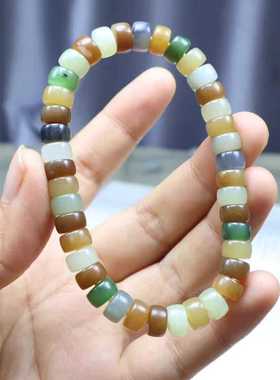 单圈天然多宝新疆和田玉直切款