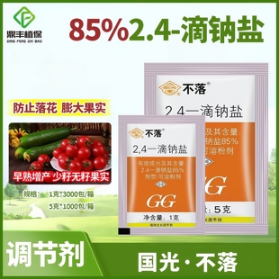 国光不落防落素24d2,4滴钠盐番茄膨大果实提高坐果少籽无籽调节剂