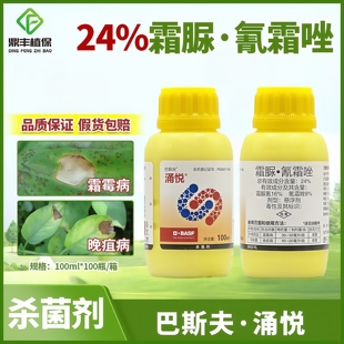 巴斯夫涌悦24％霜脲氰氰霜唑 莴苣黄瓜霜霉病马铃薯晚疫病杀菌剂