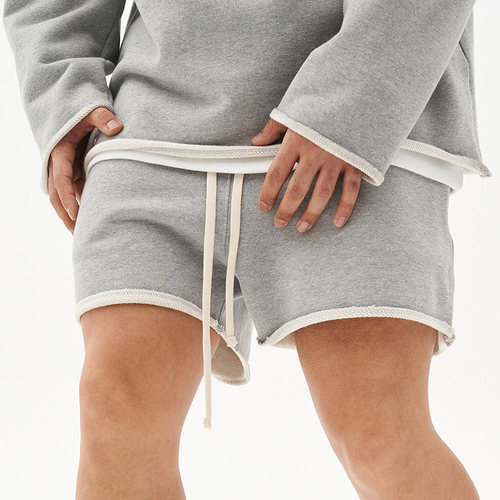 ANVTT深蹲翻边短裤男三分运动裤