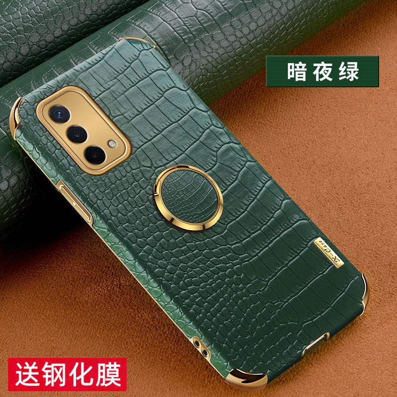 oppoa93 5g手机壳A93带同款磁吸指环OPPO软硅胶电镀皮纹保护套a93全包边防摔外壳送膜5G版潮牌男女新款
