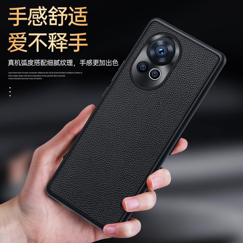 头层牛皮适用华为nova12手机壳金属镜头nova12pro全包防摔保护套2024新品nova12ultra高端真皮外壳navo男por
