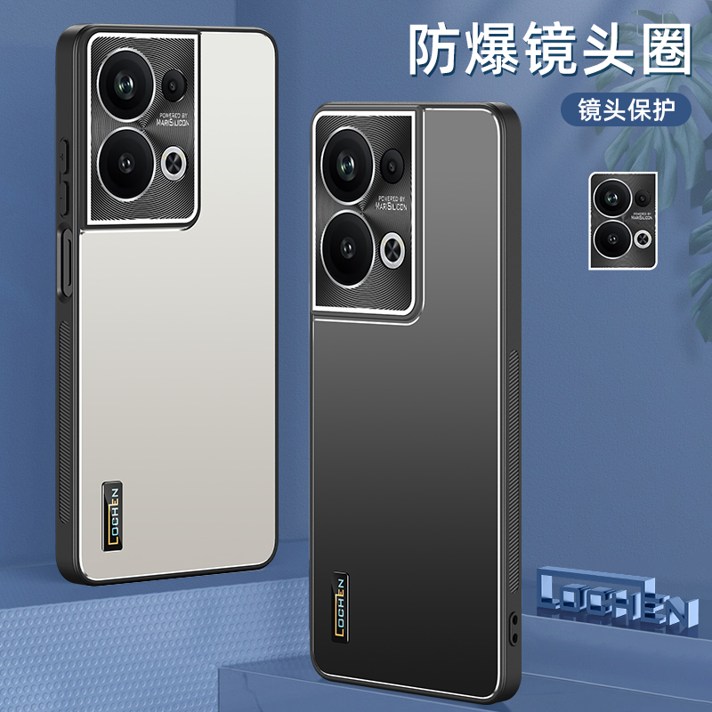 OPPOreno9亚克力简约英伦硬壳