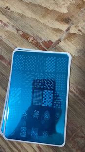 ZJOYplus 156印花钢板美甲DIY彩绘模板转印工具转印钢板定制美甲