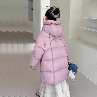 三防面料儿童90绒羽绒服加厚保暖