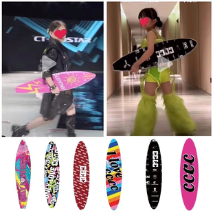 儿童走秀表演创意拍照百搭道具冲浪板模型装饰品摆件定制尺寸帆板