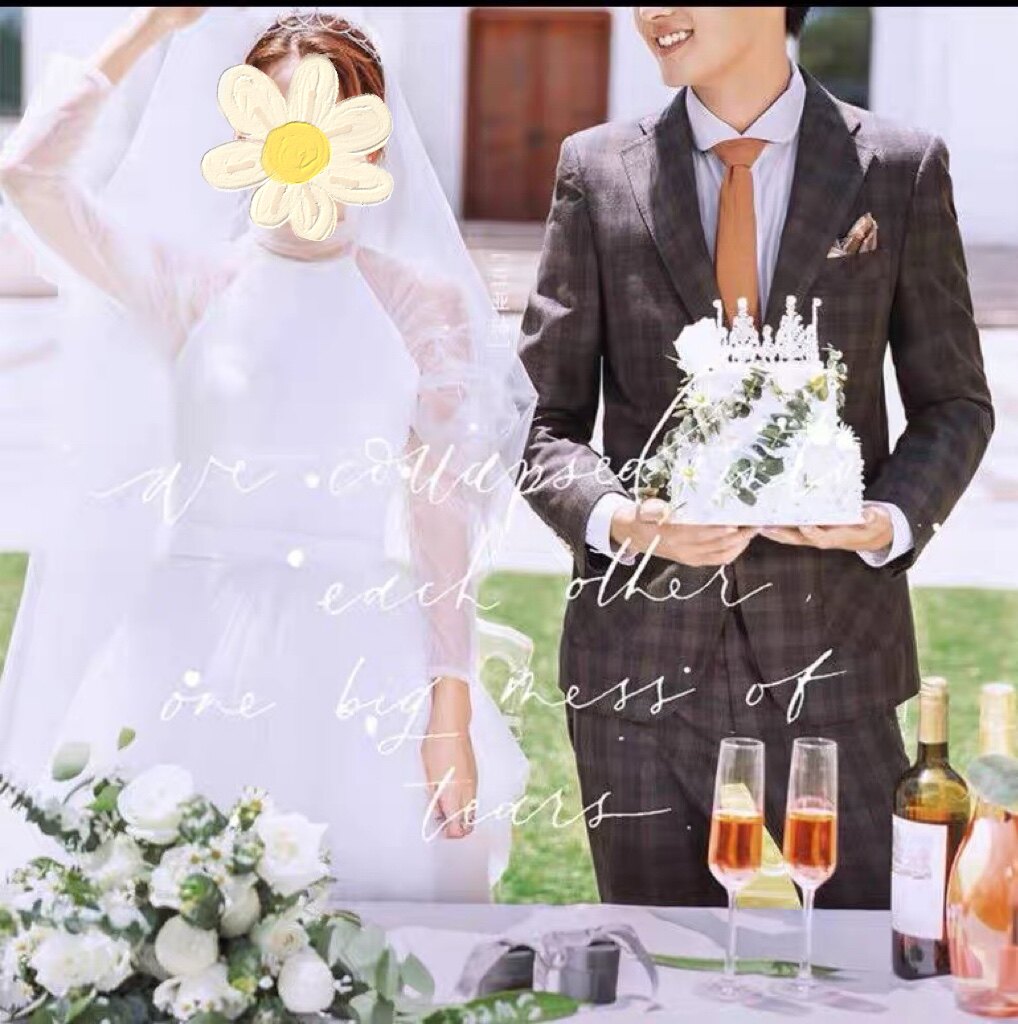 森系婚纱照影楼外景摄影拍照道具仿真泡沫假蛋糕婚礼旅拍拍摄摆件