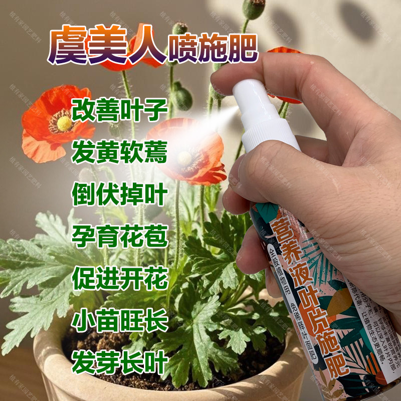 虞美人花专用肥料花肥盆栽花苗营养液叶子发黄软蔫倒伏掉叶面肥料,鲜花速递/花卉仿真/绿植园艺,家庭园艺肥料,淘宝优惠券,粉丝福利购,淘宝优惠卷