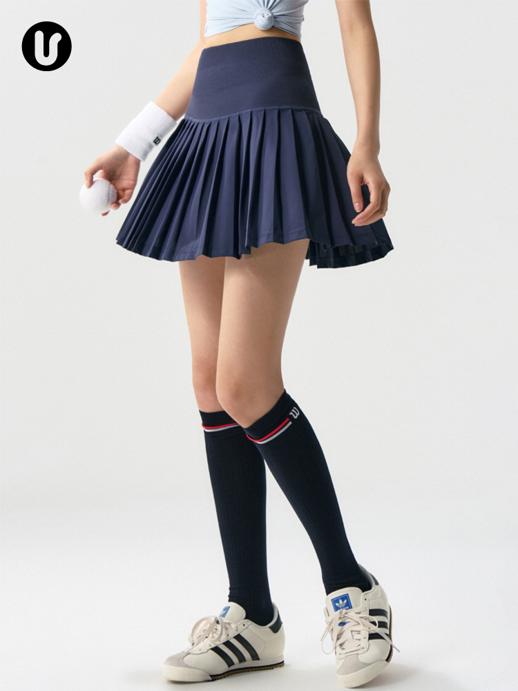 Sports Short Skirt for Women, New Pleated Tennis Skirt, Running Training Clothes, Fitness Badminton Suit, Yoga Skirt