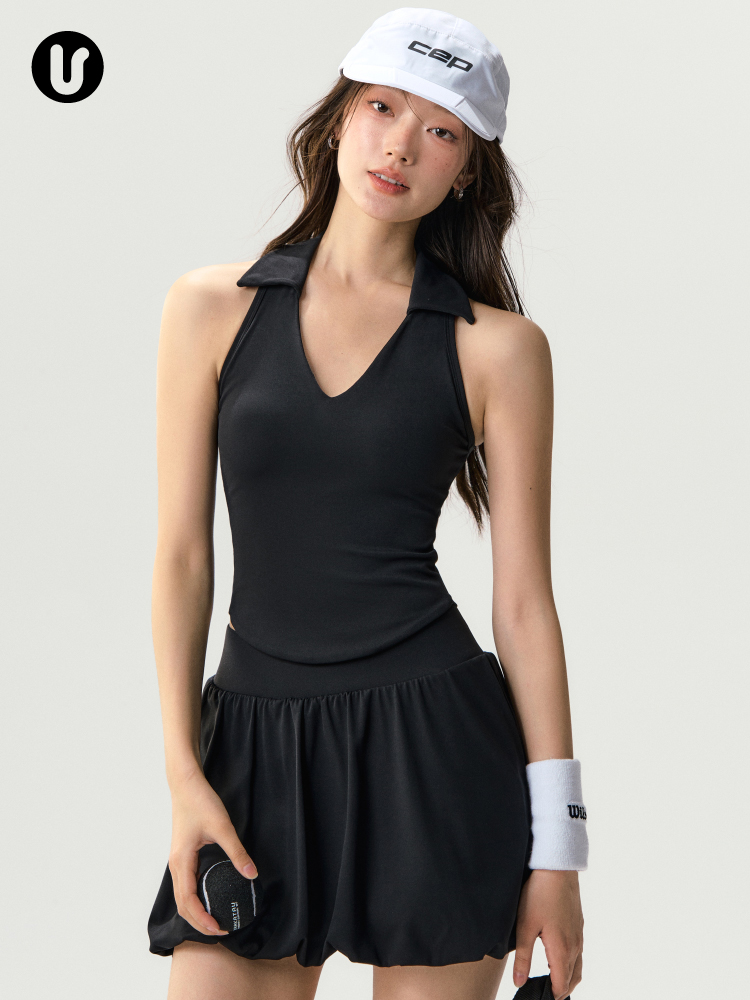 Sports Suit for Women, New Quick-Drying Yoga Clothes, Vest, Pilates Skirt, Fitness Top, Badminton, Tennis, Running Clothes