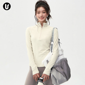 冬 套装 瑜伽服长袖 女秋速干健身网羽毛球运动T恤普拉提训练上衣季