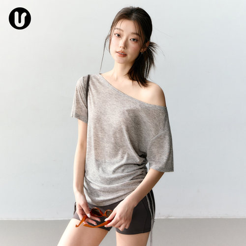 Umeko女士瑜伽服罩衫透气运动衣