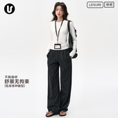 运动套装 宽松健身季 女秋冬速干瑜伽服上衣长袖 跑步普拉提训练服裤