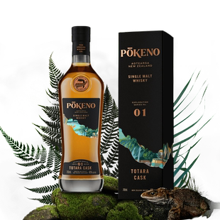 Pekeno 蓬加谷–托塔拉木桶新西兰原瓶进口单一麦芽威士忌礼盒装
