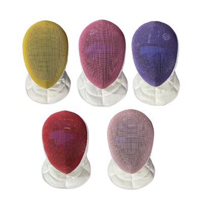 FIE1600n冰丝可脱重剑面罩彩色儿童成人可比赛头盔CZHE重剑护面