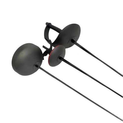 黑金刚诺力克斯黑色防锈花剑整剑儿童比赛用重剑佩剑击剑比赛认证