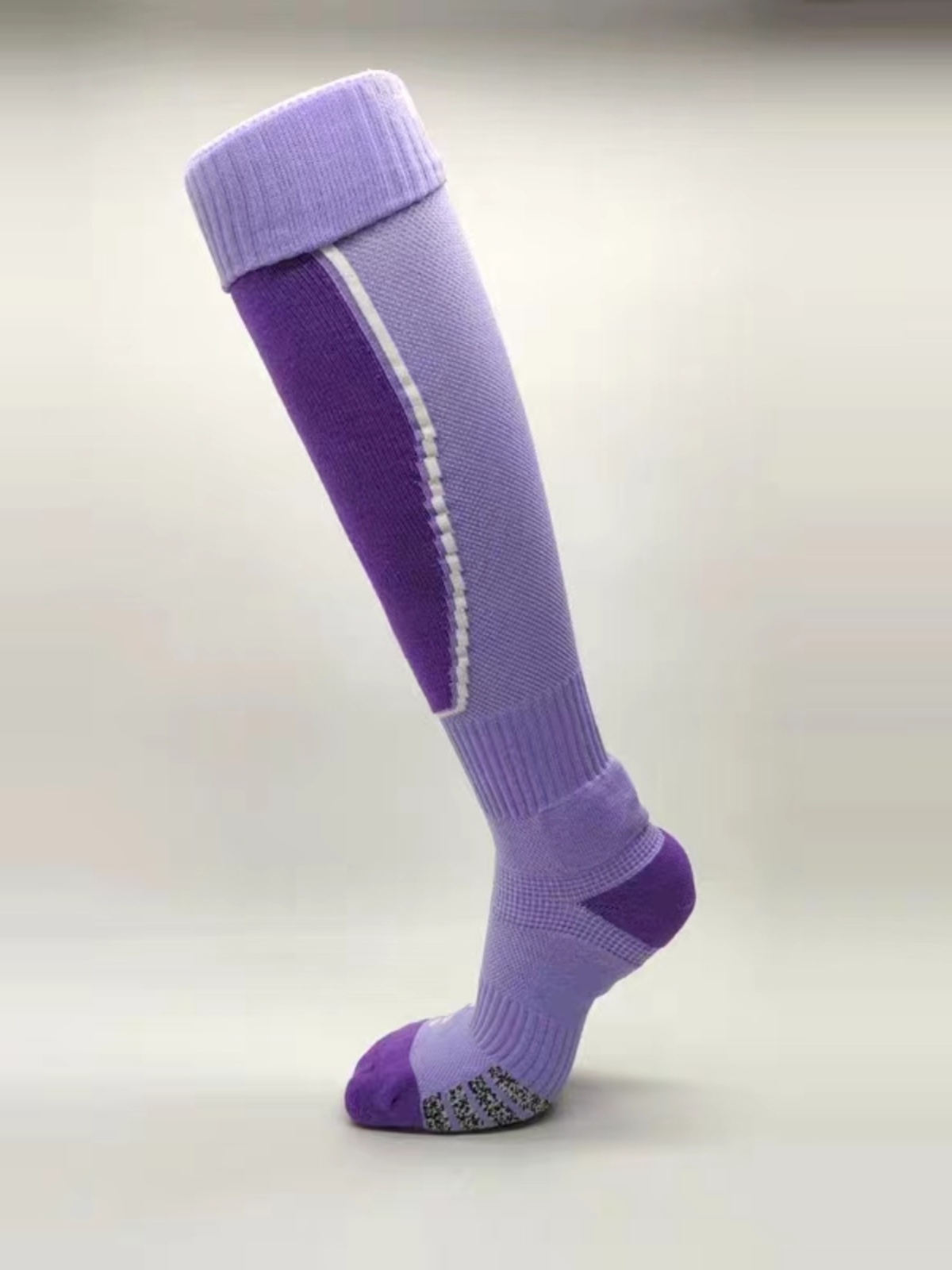 PP professional fencing socks high elastic cotton children's adult breathable knee training competition color sports stockings