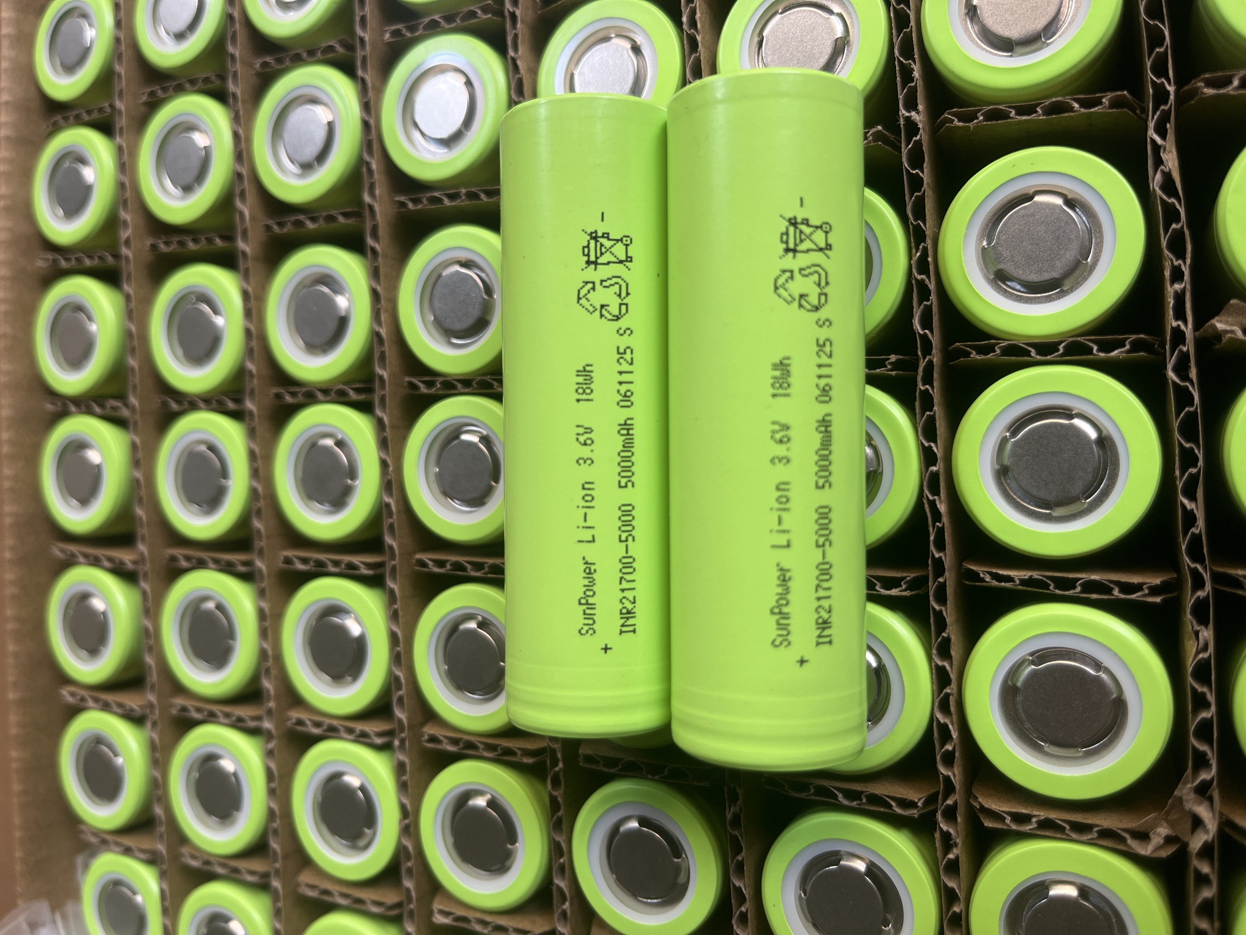 全新三杰21700锂电池5000mAh动力5C放电3.6V电动车电动工具手电筒