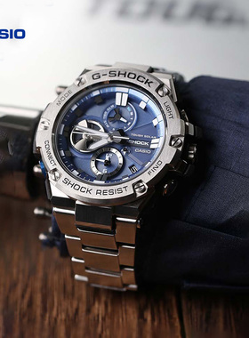 casio卡西欧旗舰店GST-B100防水手表男士官网官方正品 G-SHOCK