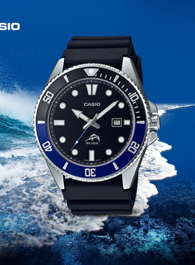 [新品]casio卡西欧手表男女士学生剑鱼MDV-106海外旗舰店官方正品