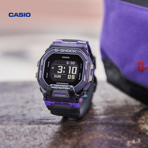 卡西欧运动小方块手表男女款