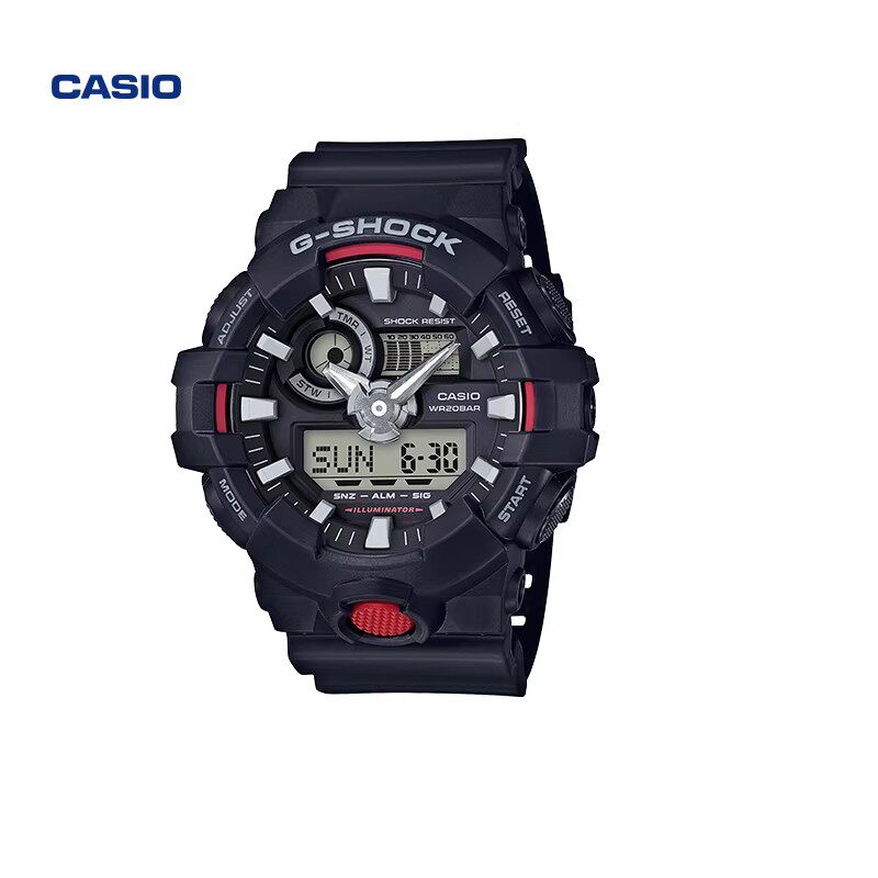 casio卡西欧海外旗舰店GA-700运动男户外手表官方官网正品gshock