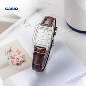 卡西欧旗舰店电子手表女士学生初高中小方块考试LTP V007官方正品