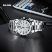 官方正品 卡西欧旗舰店MTP 1384防水商务休闲考试专用手表男士 礼物