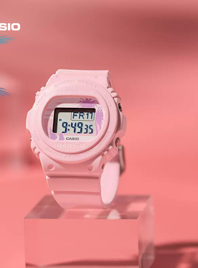 新品卡西欧旗舰店BGD-560BC防水电子手表女士官网官方正品 BABY-G