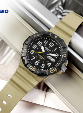 casio卡西欧海外旗舰店MRW-210防水电子考试专用手表男官网官方