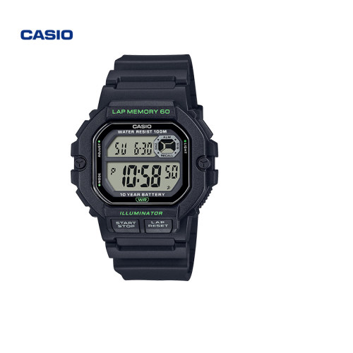 卡西欧复古小方块防水电子表