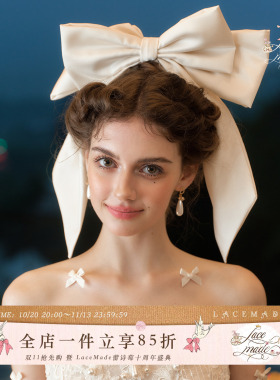 LaceMade 甜蜜小时代 法式重工可爱生日饰品高级感甜美发夹发饰女
