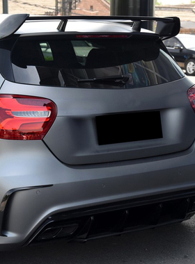 适用于奔驰A级W176 A260 A250 A45 AMG改装后风刀后风口后扰流