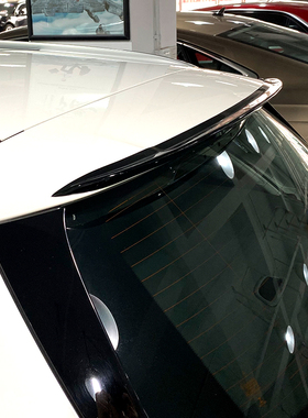 适用奔驰C级旅行版 Wagon S205 2015-2020顶翼尾翼扰流板外饰改装