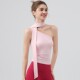 瑜伽服挂脖斜肩吊带运动背心外穿运动文胸健身无袖 飘带上衣带胸垫