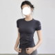 运动短袖 lulu女夏跑步速干T恤紧身显瘦训练健身上衣普拉提瑜伽服