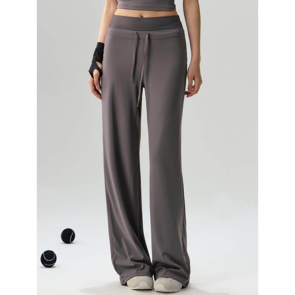 2025年秋季新款瑜伽长裤女普拉提训练健身服套装速干运动阔腿裤