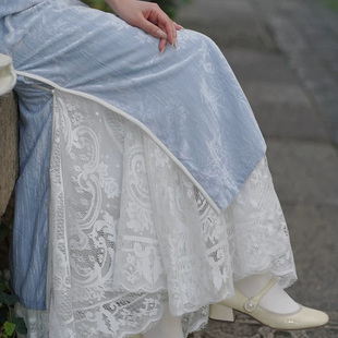 【旗袍必搭】旗袍专用内搭半身裙衬裙松紧复古百搭秋冬搭配打底裙