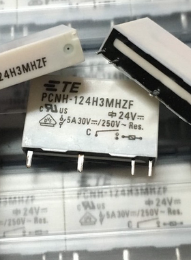 TE/TYCO/泰科超薄继电器 PCNH-124H3MHZF 24VDC 线路板插接4脚