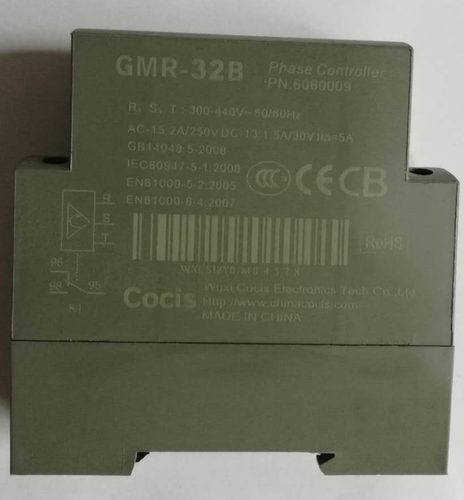 Cocis无锡科思 三相电源 相序保护器/继电器 GMR-32B 过欠压 Smar